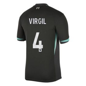Fotbalové dres Liverpool Virgil 4 Venkovní 2024-25 Krátký Rukáv